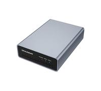 GRAUGEAR | Alloggiamento RAID esterno | 2 x 2,5" SATA SSD/HDD | Type-C® USB 3.2 Gen2 (10 Gbit/s) | RAID 0, RAID1, single, Large | USB-C | USB-A | alluminio, alimentatore di rete | G-25RD2-AC-10G