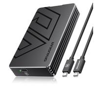 GRAUGEAR Alloggiamento SSD M2 da 40 Gbps, alloggiamento USB 4 NVME 40 Gbps compatibile Thunderbolt 4 fino a 3800 MB/s, per M.2 2230/2242/2260/2280, senza attrezzi, senza ventole