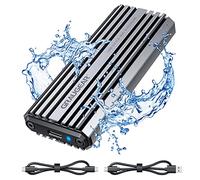 GRAUGEAR Aluminium Enclosure for M.2 NVMe SSD, USB 3.2 (Gen2, 10 Gbps), Two Cabl