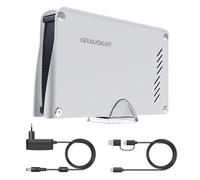 GRAUGEAR Disco rigido esterno da gioco da 12 TB per Xbox, PC, laptop, notebook, smart TV, backup, espansione di memoria 3,5" HDD, compatibile con Windows Mac OS Linux