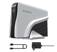 GRAUGEAR External Hard Drive for Playstation5 Design in PS5 3.5" HDD con alimentatore formattato per Playstation4, PS5 e PS5 Slim (TB, 4)