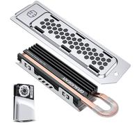 GRAUGEAR HeatPipe Dissipatore di calore per M.2 NVMe SSD (2280) e PS5, con copertura antipolvere