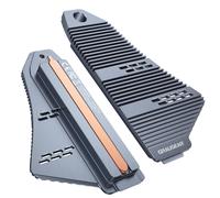 GRAUGEAR PS5 Dissipatore di calore SSD M.2 NVMe PS5 Dissipatore di calore a forma di navetta Dissipazione del calore con dissipatore di calore e