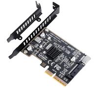GRAUGEAR Scheda di espansione PCI con controller USB da 20 Gbit/s [USB E]