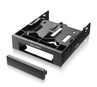 Graugear Telaio di montaggio G-CV-235T525 per 2x 2,5 pollici + 1x 3,5 pollici su bay 5,25 pollici