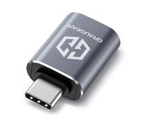 GrauGear USB 3.2 Gen2 Adapter Type-A zu Type-C Stecker 2 Stk G-AD-ATC-10G-2