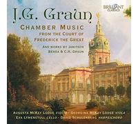 Graun Johann Gottlieb - Chamber Music From Frederick The Great