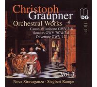 Graupner, C. - Chamber Music Vol. 3