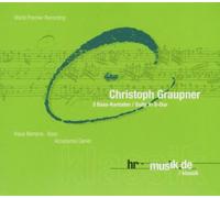 Graupner, C. - Drei Bass-Kantaten/Suite