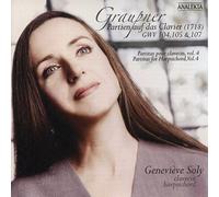 Graupner, C. - Partitas For Harpsichord-Vol. 4