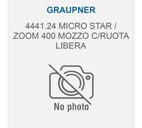 Graupner Micro Star / Zoom 400 mozzo c/ruota libera