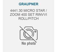 Graupner Micro Star / Zoom 400 set rinvvi Roll/Pitch