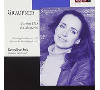 Graupner: Partitas for Harpsichord, Vol. 2 by GENEVIEVE SOLY (2003-09-23)
