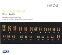 Rihm/Bartok - Schrift-Um-Schrift/Sonata For Two Pianos & Percuss