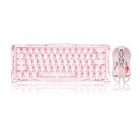 GravaStar Gaming Bundle Rosa - Tastiera Mercury V60 + Mouse M1 Pro | Tastiera Hall Effect 60% Rapid Trigger 8000Hz + mouse wireless PAW3395 26000 DPI, design rosa coordinato e RGB