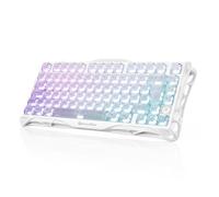 GravaStar Mercury K1 Lite QWERTZ 75% Gaming Tastiera Crystal Aurora