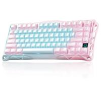 GravaStar Mercury K1 Lite Tastiera Meccanica Gaming Wireless-Crystal Rose