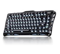 GravaStar Mercury K1 Tastiera Meccanica Gaming Wireless 75%-Nero Nebbia