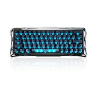 GravaStar Mercury V60 Pro Tastiera Gaming 60% Effetto Hall, Switch Magnetici, RT 0.005mm, 8K Polling Rate, Rapid Trigger, Case Alluminio CNC, Latenza 0.125ms, Driver Web, RGB - Gunmetal Smoke
