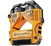 GravaStar Sirius Plus True Wireless Earbuds, Bluetooth 5.3 Active Noise Cancellation ANC Headphones, 28H Playtime, ENC Clear Chiamate, App di personalizzazione, IPX4 per sport/lavoro, giallo