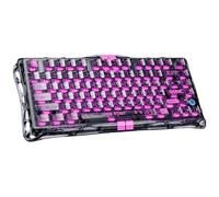 GravaStar V75 Lite Tastiera Gaming Magnetica Hall Effect - 4000Hz Rapid Trigger - Attuazione Regolabile 0,01mm - Keyboard Gaming 75% con Switch Hot Swap e Illuminazione RGB Trasparente - Per PC e Mac