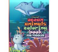 Gravax Ocean Animals coloring book for toddler