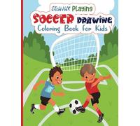 Gravax Playing Soccer Drawing Coloring Book for Kids