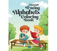 Gravax Tracing Alphabets coloring book