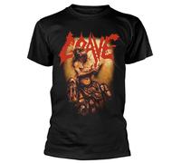 Grave 'And Here I Die... Satisfied' (Nero) T-Shirt - NUOVO E UFFICIALE