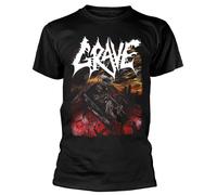 Grave 'You'll Never See' (Nero) T-Shirt - NUOVO E UFFICIALE