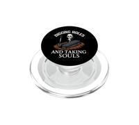 Gravedigger Cimitero Operaio Scavare Graves Graveyard Crew PopSockets PopGrip per MagSafe