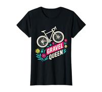 Gravel Queen Offroad Ciclismo Alpine Wildflower Estetic PRO Maglietta