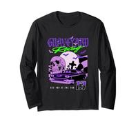 Graveyard Racing Halloween Skull Ride Maglia a Manica