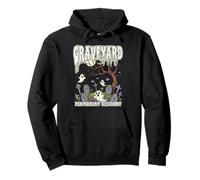 Graveyard Shift RESIDENTE Permanente Halloween Fantasmi Horror Felpa con Cappuccio