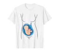 Gravidanza Anatomia Feto in Utero Ostetrica Ostetrica Ostetrica Maglietta