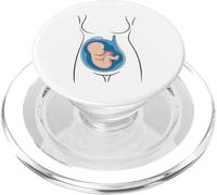 Gravidanza Anatomia Feto In Utero Ostetrica Ostetrica Ostetrica PopSockets PopGrip per MagSafe
