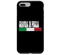 GRAVINA IN PUGLIA City Italia Viaggi Amanti Bandiera Italia Custodia per iPhone 7 Plus/8 Plus