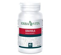 Erba Vita – Integratore alimentare di Graviola – Utile alle difese dell'organismo – 60 capsule