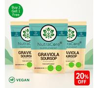 Graviola (Soursop) Fruit-6000mg Pillole (1% Acetogenins) -liver