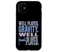 Gravità ben giocata ben giocata - Piede gamba rotta divertente Custodia per iPhone 11