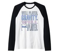 gravità Ben giocata Ben giocata - Piede Gamba Rotta Divertente Maglia con Maniche Raglan