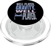 Gravità ben giocata ben giocata - Piede gamba rotta divertente PopSockets PopGrip per MagSafe