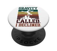 Gravità chiamata ho rifiutato Parkour Freerunning PopSockets PopGrip Adesivo