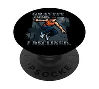 Gravità chiamata ho rifiutato Parkour Freerunning PopSockets PopGrip Adesivo