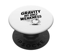 Gravità La mia unica debolezza Divertente Nerd Scienza PopSockets PopGrip Adesivo
