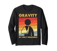 Gravity Broken Bone Recovery Doctor Cast Scherzo umoristico Maglia a Manica