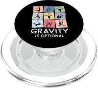 Gravity è un'amaca opzionale per yoga aerea, circo aeronautico PopSockets PopGrip per MagSafe