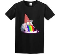 Gravity Falls Men Cotton Blend Shirt Black
