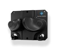 Gravity Grabber Supporto da Parete per Sci e Snowboard - per Tutti i Tipi di Sci e Snowboard - Salva Rocker, Punte e Code dai Danni - 1x - Nero