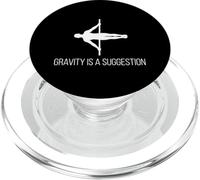 Gravity is a Suggestion Gymnast Balance Beam PopSockets PopGrip per MagSafe